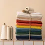 Serviettes de bain - Drap de douche Bora Lichen 70 x 130 - MAISON VIVARAISE - SDE VIVARAISE WINKLER
