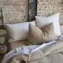 Linge de lit - Taie d'oreiller Zeff Craie 50 x 75 - MAISON VIVARAISE - SDE VIVARAISE WINKLER