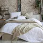 Linge de lit - Housse de couette Zeff Craie 240 x 220 - MAISON VIVARAISE - SDE VIVARAISE WINKLER