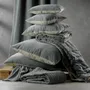 Coussins - Coussin uni Elise Vert de gris 45 x 45 - MAISON VIVARAISE - SDE VIVARAISE WINKLER