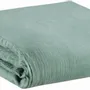 Linge de lit - Housse de couette Zeff Vert de gris 140 x 200 - MAISON VIVARAISE - SDE VIVARAISE WINKLER
