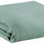 Linge de lit - Housse de couette Zeff Vert de gris 260 x 240 - MAISON VIVARAISE - SDE VIVARAISE WINKLER