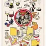 Dish towels - Kitchen Towel Les Grands Fromage Ecru 48 X 72 - MAISON VIVARAISE - SDE VIVARAISE WINKLER
