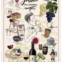 Dish towels - Kitchen Towel Crus D'Excellence Ecru 48 X 72 - MAISON VIVARAISE - SDE VIVARAISE WINKLER
