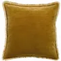 Cushions - Plain Cushion Fara Bronze 45 X 45 - MAISON VIVARAISE - SDE VIVARAISE WINKLER