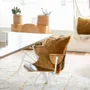 Cushions - Plain Cushion Fara Bronze 45 X 45 - MAISON VIVARAISE - SDE VIVARAISE WINKLER