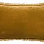 Cushions - Plain Cushion Fara Bronze 30 X 50 - MAISON VIVARAISE - SDE VIVARAISE WINKLER