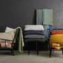 Bed linens - Tana Bed Throw Prusse 240 X 260 - MAISON VIVARAISE - SDE VIVARAISE WINKLER