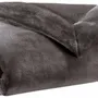 Throw blankets - Tender Throw Blanket Asphalte 150 X 200 - MAISON VIVARAISE - SDE VIVARAISE WINKLER