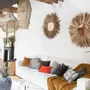 Throw blankets - Plain Fara Throw Bronze 135 X 200 - MAISON VIVARAISE - SDE VIVARAISE WINKLER