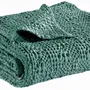 Linge de lit - Jeté Tana Vert de gris 180 x 260 - MAISON VIVARAISE - SDE VIVARAISE WINKLER