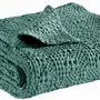 Linge de lit - Jeté Tana Vert de gris 240 x 260 - MAISON VIVARAISE - SDE VIVARAISE WINKLER