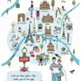 Dish towels - Kitchen Towel Carte Paris Ecru 48 X 72 - MAISON VIVARAISE - SDE VIVARAISE WINKLER