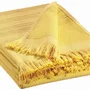 Linge de lit - Drap hammam Cancun Curry 90 x 180 - MAISON VIVARAISE - SDE VIVARAISE WINKLER