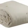 Throw blankets - Elise Knotted Dots Throw Blanket Grège 140 X 200 - MAISON VIVARAISE - SDE VIVARAISE WINKLER
