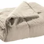 Bed linens - Plain bed runner Zeff Naturel 90 X 240 - MAISON VIVARAISE - SDE VIVARAISE WINKLER