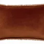 Cushions - Plain Cushion Fara Caramel 40 X 65 - MAISON VIVARAISE - SDE VIVARAISE WINKLER