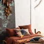 Plaids - Plaid uni Fara Caramel 135 x 200 - MAISON VIVARAISE - SDE VIVARAISE WINKLER