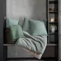 Coussins - Coussin uni Elise Opaline 45 x 45 - MAISON VIVARAISE - SDE VIVARAISE WINKLER