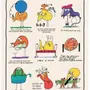 Dish towels - Kitchen Towel Shadoks Les Devises Ecru 48 X 72 - MAISON VIVARAISE - SDE VIVARAISE WINKLER