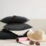 Coussins - Coussin uni Zeff Tonnerre 45 x 45 - MAISON VIVARAISE - SDE VIVARAISE WINKLER