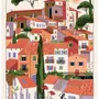 Torchons - Torchon Village Provence Ecru 48 x 72 - MAISON VIVARAISE - SDE VIVARAISE WINKLER