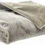 Throw blankets - Kinta Throw Blanket Naturel 130 X 160 - MAISON VIVARAISE - SDE VIVARAISE WINKLER