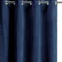 Rideaux et voilages - Rideau uni Elise Cobalt 140 x 280 - MAISON VIVARAISE - SDE VIVARAISE WINKLER