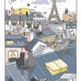 Dish towels - Tea Towel Toits de Paris Blanc 48 X 72 - MAISON VIVARAISE - SDE VIVARAISE WINKLER