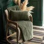 Throw blankets - Elise Knotted Dots Throw Blanket Verveine 140 X 200 - MAISON VIVARAISE - SDE VIVARAISE WINKLER
