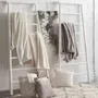 Throw blankets - Michka Throw Blanket Neige 130 X 160 - MAISON VIVARAISE - SDE VIVARAISE WINKLER