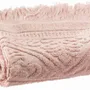 Serviettes de bain - Serviette invité uni Zoe Aubepine 30 x 50 - MAISON VIVARAISE - SDE VIVARAISE WINKLER