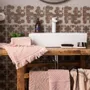 Serviettes de bain - Drap de douche uni Zoe Aubepine 70 x 140 - MAISON VIVARAISE - SDE VIVARAISE WINKLER