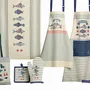 Potholders - New Pesk Pot Holder Bleu 18 X 18 - MAISON VIVARAISE - SDE VIVARAISE WINKLER