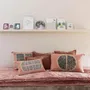 Cushions - Plain Cushion Fara Bois de rose 45 X 45 - MAISON VIVARAISE - SDE VIVARAISE WINKLER