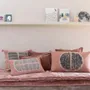 Linge de lit - Édredon uni Fara Bois de rose 85 x 200 - MAISON VIVARAISE - SDE VIVARAISE WINKLER
