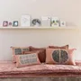 Linge de lit - Édredon uni Fara Bois de rose 85 x 200 - MAISON VIVARAISE - SDE VIVARAISE WINKLER