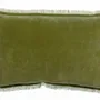 Cushions - Plain Cushion Fara Olive 30 X 50 - MAISON VIVARAISE - SDE VIVARAISE WINKLER
