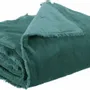 Plaids - Plaid uni Fara Corinthe 135 x 200 - MAISON VIVARAISE - SDE VIVARAISE WINKLER