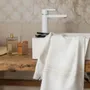 Linge de lit - Drap hammam Cancun Neige 90 x 180 - MAISON VIVARAISE - SDE VIVARAISE WINKLER