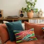 Coussins - Coussin uni Fara Sienne 45 x 45 - MAISON VIVARAISE - SDE VIVARAISE WINKLER