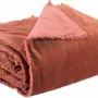 Throw blankets - Plain Fara Throw Sienne 135 X 200 - MAISON VIVARAISE - SDE VIVARAISE WINKLER