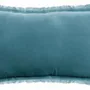 Coussins - Coussin uni Fara Acier 30 x 50 - MAISON VIVARAISE - SDE VIVARAISE WINKLER