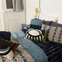 Plaids - Edredon uni Fara Acier 85 x 200 - MAISON VIVARAISE - SDE VIVARAISE WINKLER
