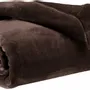 Throw blankets - Tender Throw Blanket Ébène 150 X 200 - MAISON VIVARAISE - SDE VIVARAISE WINKLER
