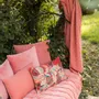Coussins - Coussin uni Elise Pêche 45 x 45 - MAISON VIVARAISE - SDE VIVARAISE WINKLER