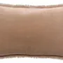 Coussins - Coussin uni Fara Taupe 40 x 65 - MAISON VIVARAISE - SDE VIVARAISE WINKLER