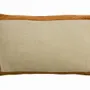Coussins - Coussin Elise Chambray Rouille 30 x 50 - MAISON VIVARAISE - SDE VIVARAISE WINKLER