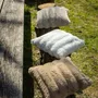 Cushions - Astrid Cushion Grège 45 X 45 - MAISON VIVARAISE - SDE VIVARAISE WINKLER