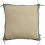 Coussins - Coussin Elise Chambray Verveine 45 x 45 - MAISON VIVARAISE - SDE VIVARAISE WINKLER